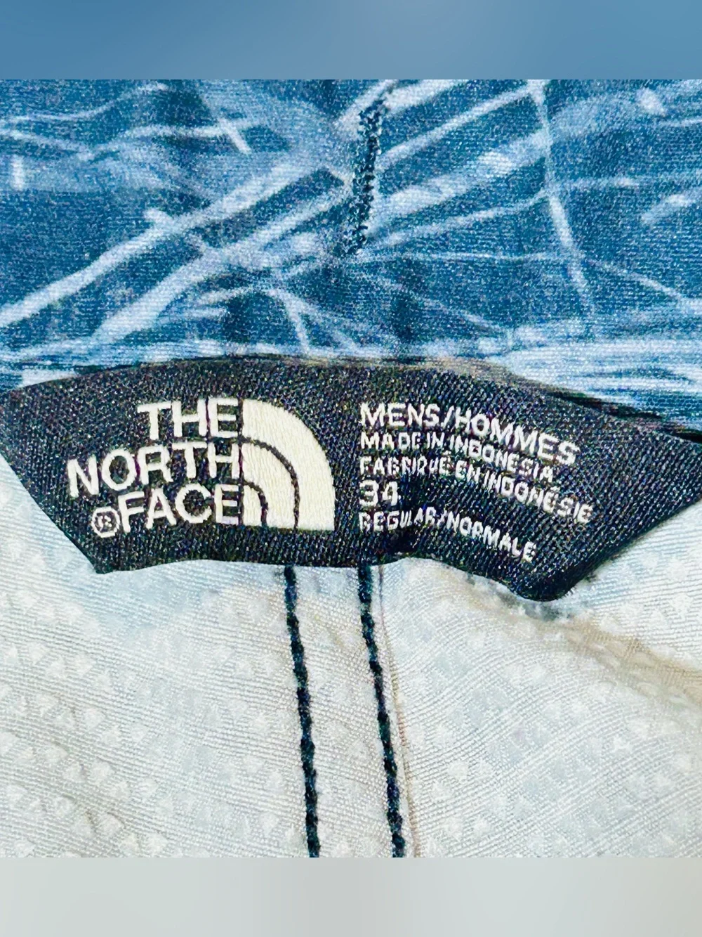The North Face FlashDry Board Shorts Men’s Size 34 Blue Performance Swim Surf